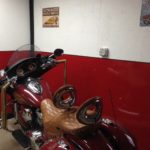 indian motorcycle theme with red diamond plate from The Metal Link