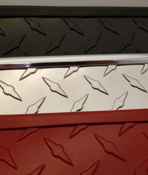 Vinyl trim from The Metal Link comes in a variety of colors.